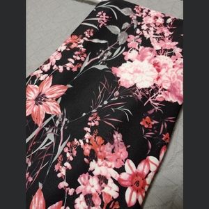 Ricki's FLORAL SCUBA PENCIL SKIRT